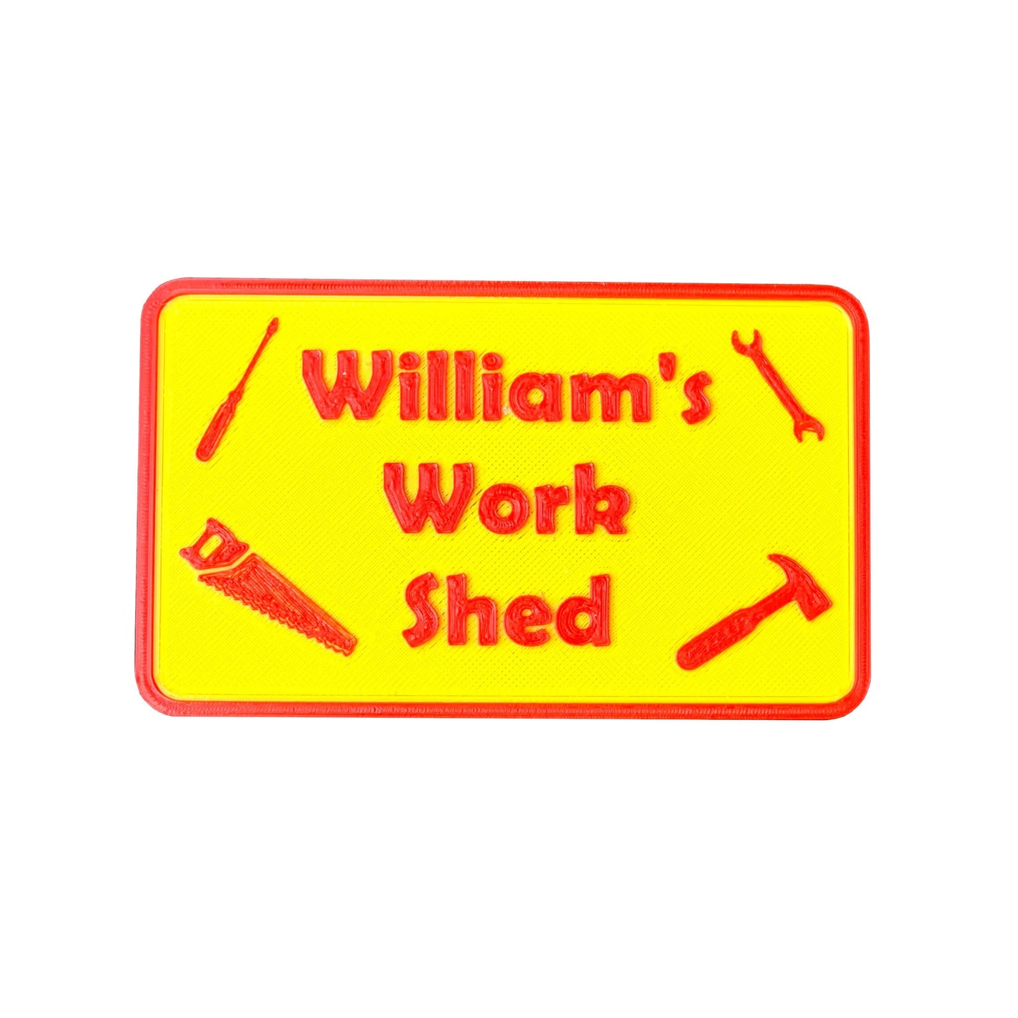 Work Shed / Workshop Sign - Door Plaque - Door Sign - DIY - Tools - Builder - Handyman