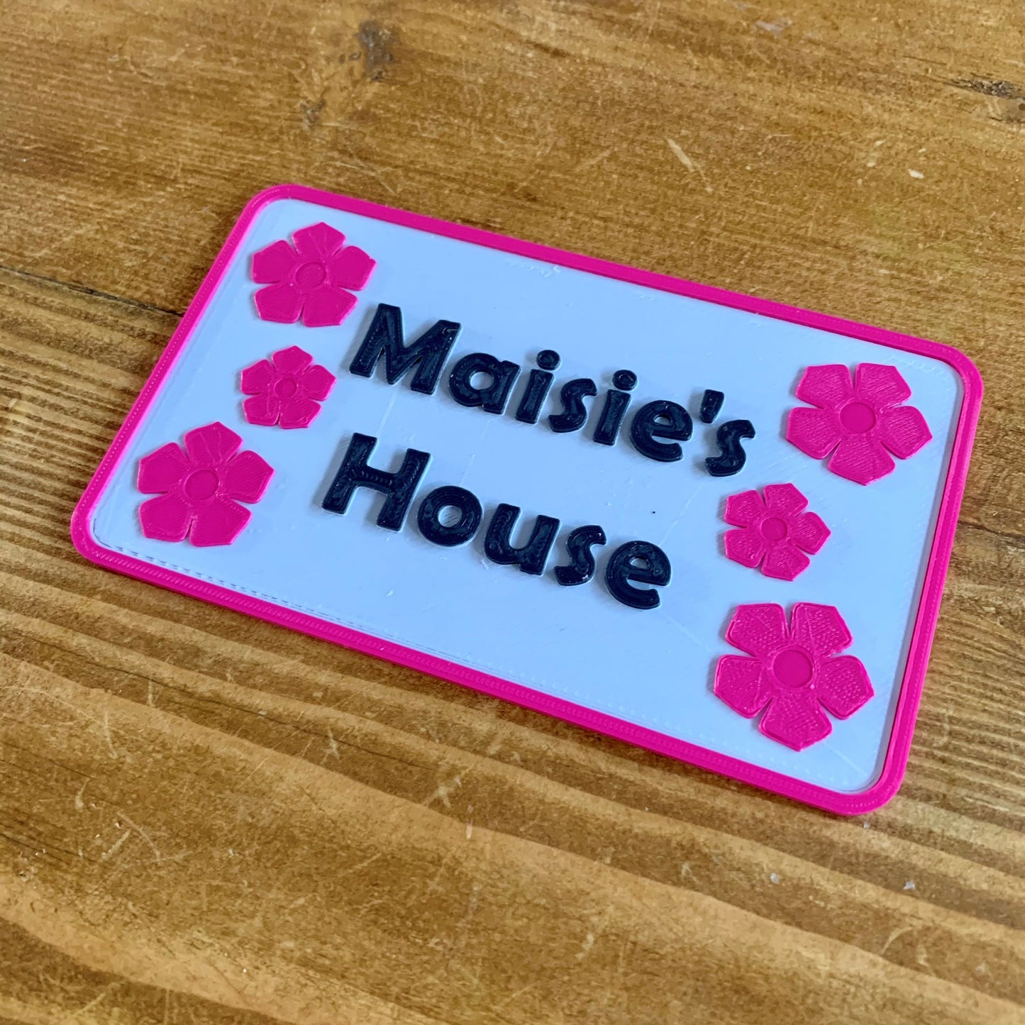 XL Children's Playhouse Sign - Little Tikes - Door Plaque - Door Sign - Playhouse