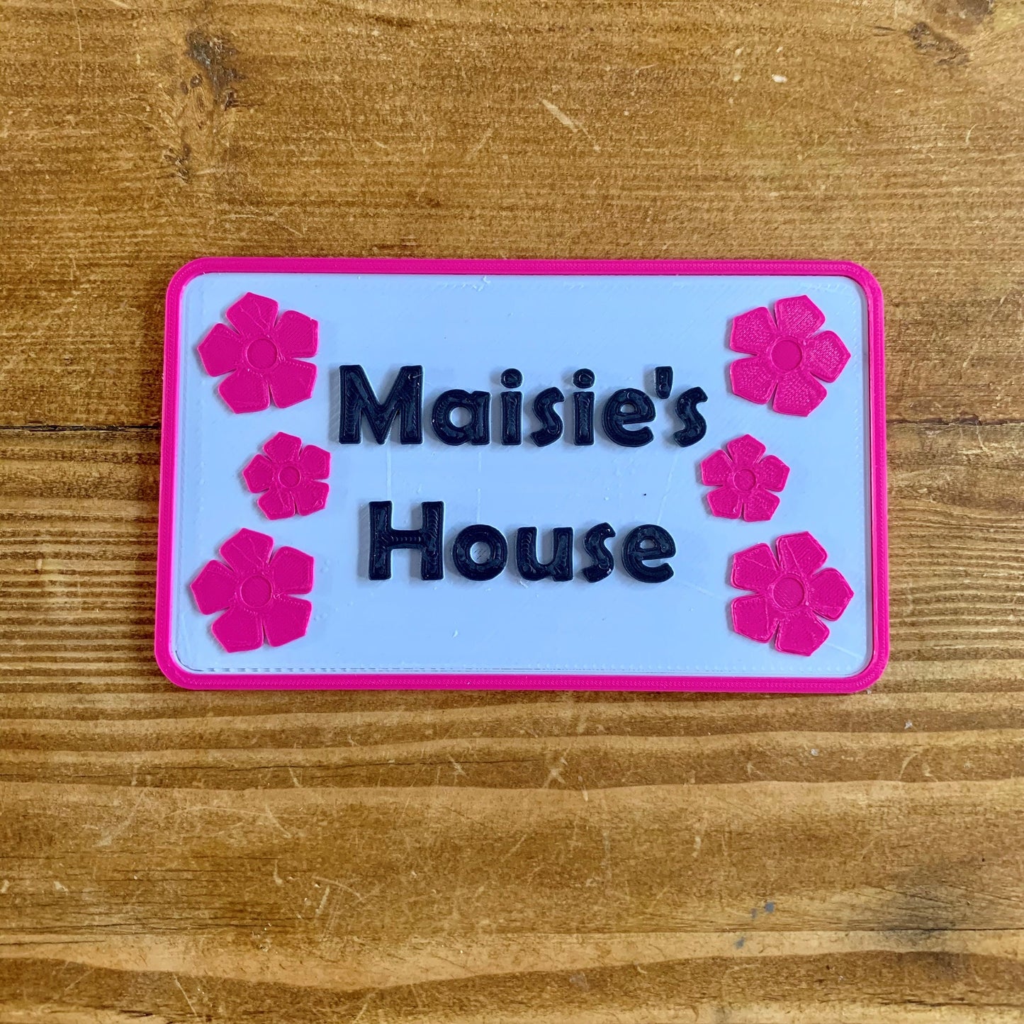 XL Children's Playhouse Sign - Little Tikes - Door Plaque - Door Sign - Playhouse