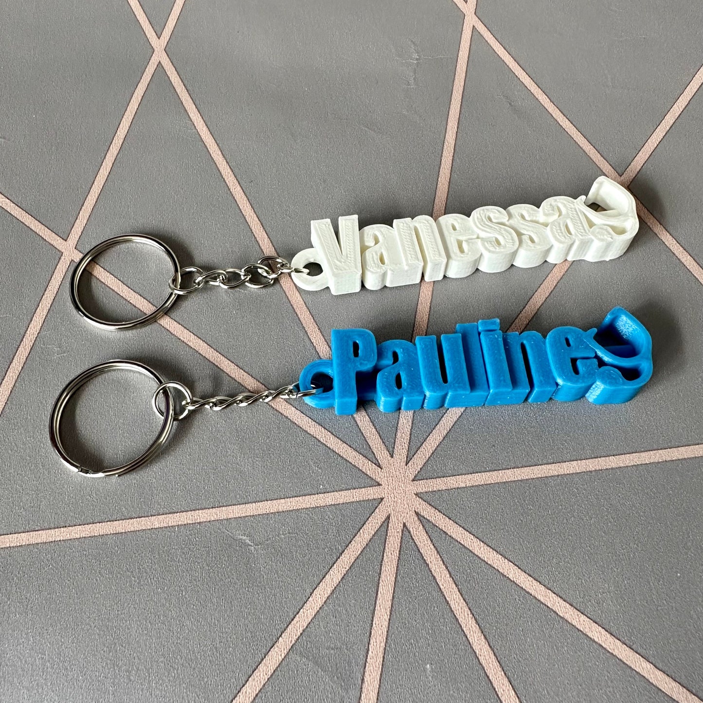 Stethoscope Personalised Keyring - Personalized Keychain - 3D Printed - Scrubs - Book Bag Tag - Under 5 Pounds - Nurse - Doctor - Medical