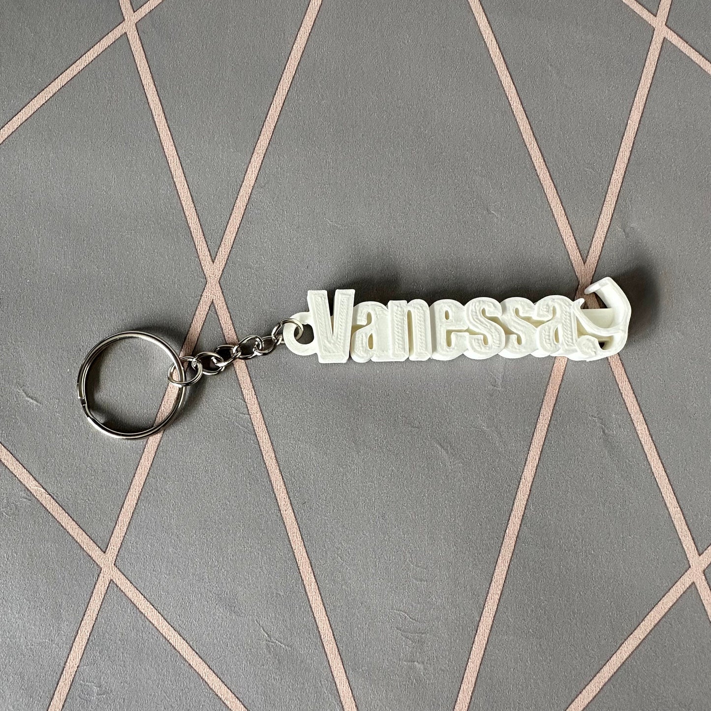 Stethoscope Personalised Keyring - Personalized Keychain - 3D Printed - Scrubs - Book Bag Tag - Under 5 Pounds - Nurse - Doctor - Medical