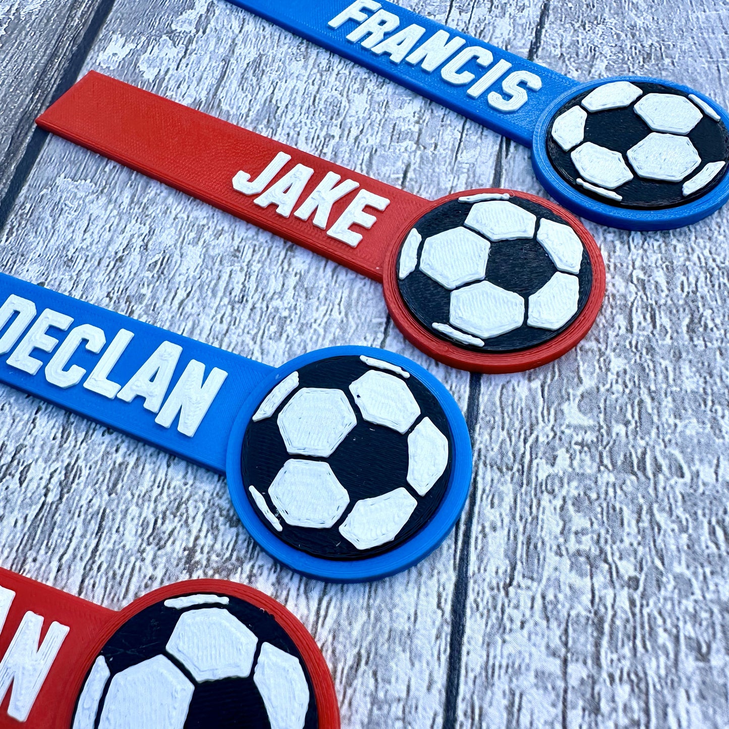 Football Bookmark - 3D Printed - Personalised - Book Lover - Footballer - Stocking Stuffer - Stocking Filler - Christmas Gift - Team